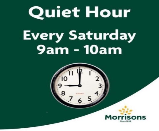 Image result for morrisons quiet hour